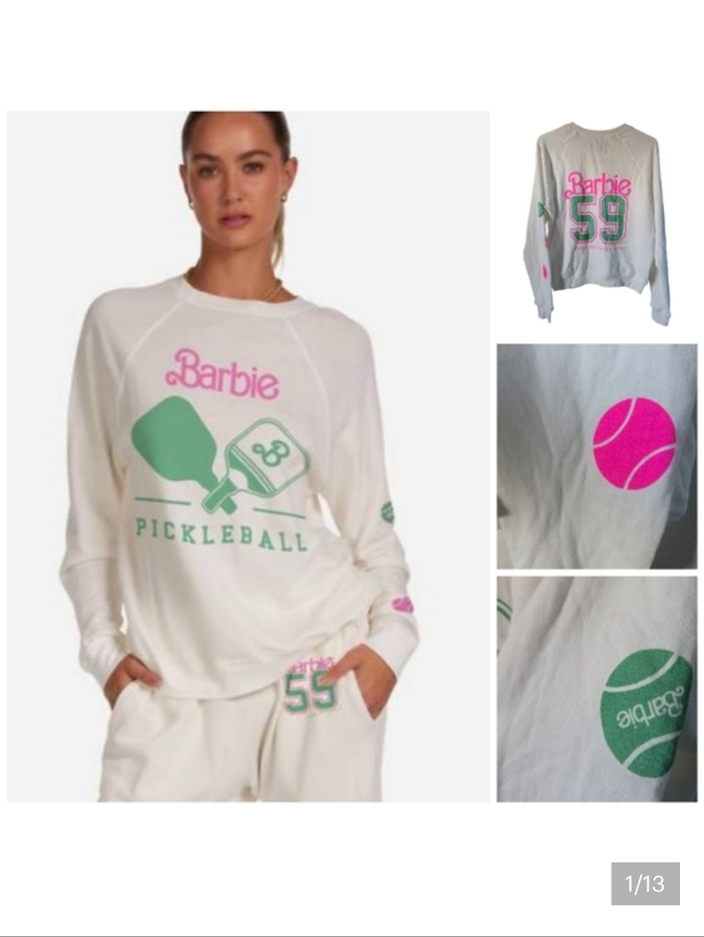 Lauren Moshi Barbie Pickle Ball